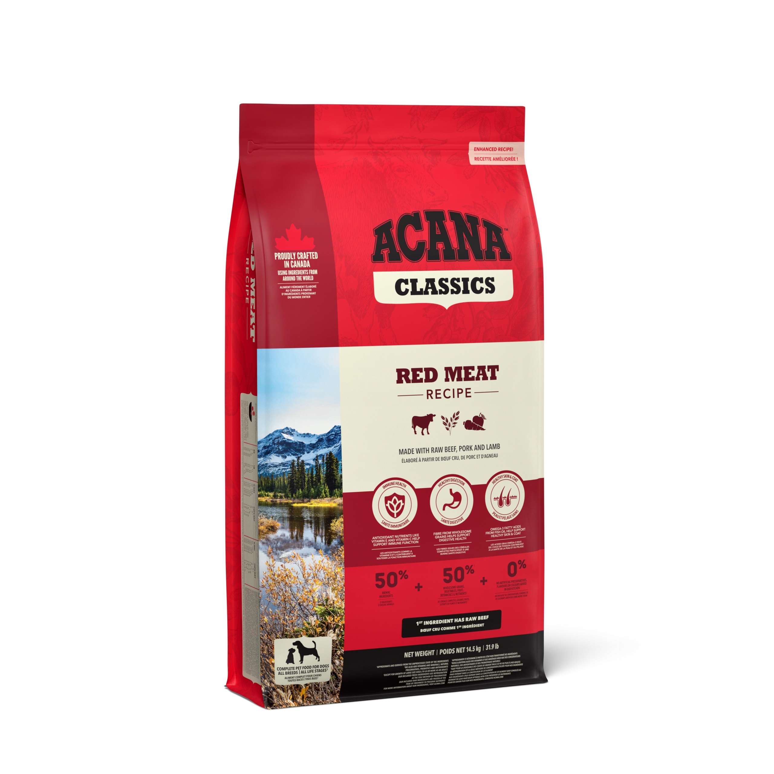 Acana Adult Classic Red Meat sucha karma dla psa 14,5 kg