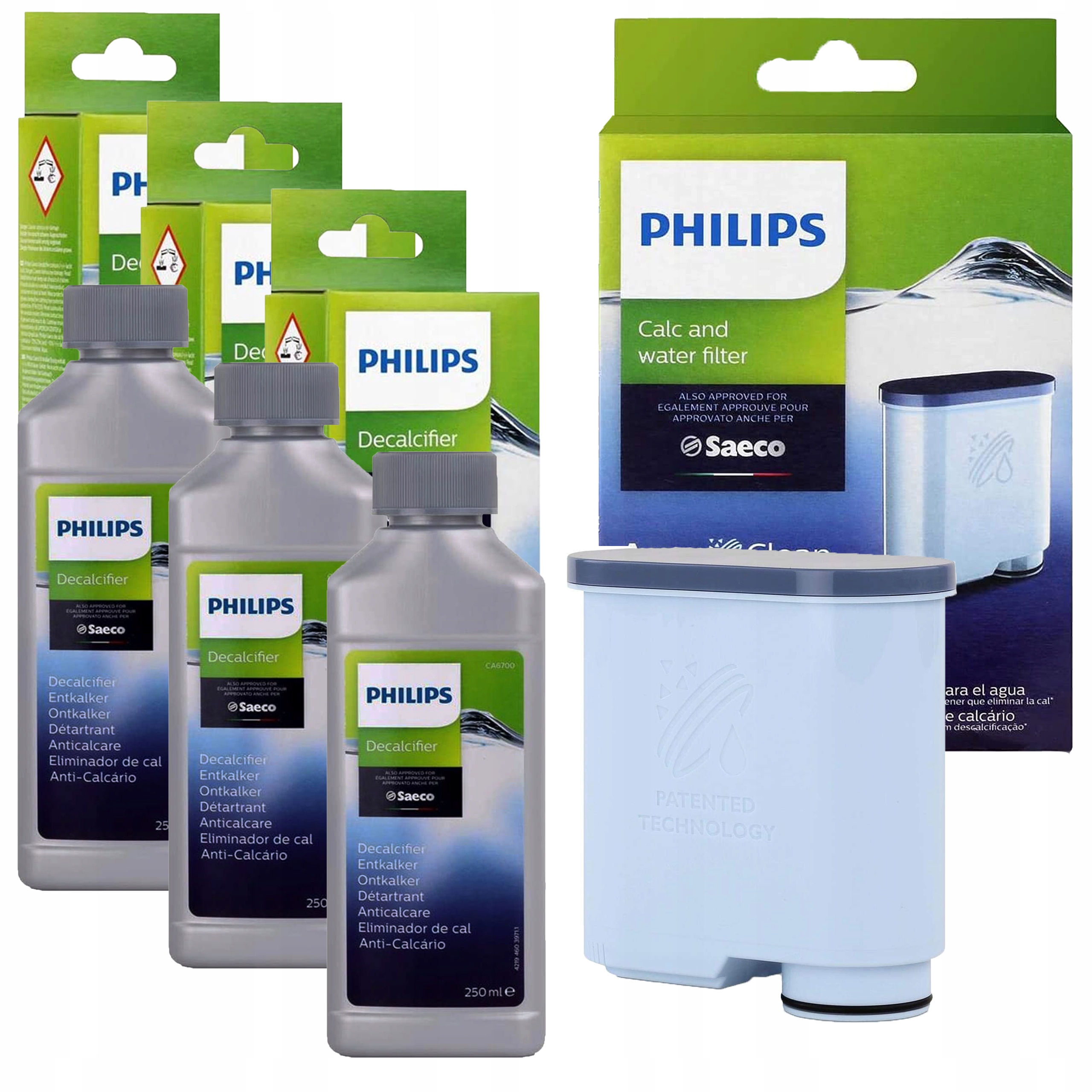 

Odkamieniacz Philips Saeco +Filtr CA6903 Aquaclean