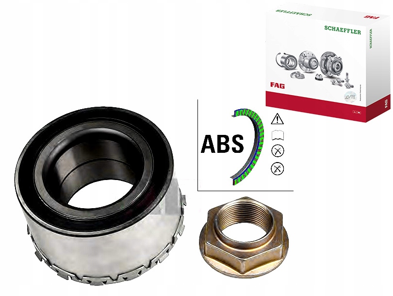 Ložisko Kola Mercedes Zadní Vaneo Viano Fag Asistent Kolize #34