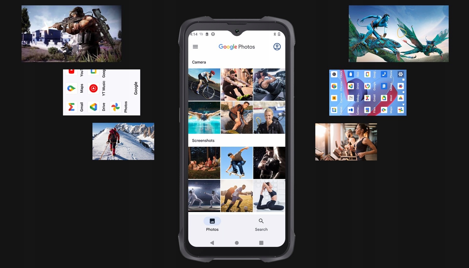 Smartfon CUBOT KINGKONG 9 24/256GB NFC DUAL SIM 4G 6,5 FHYDRO Pamięć RAM 12 GB