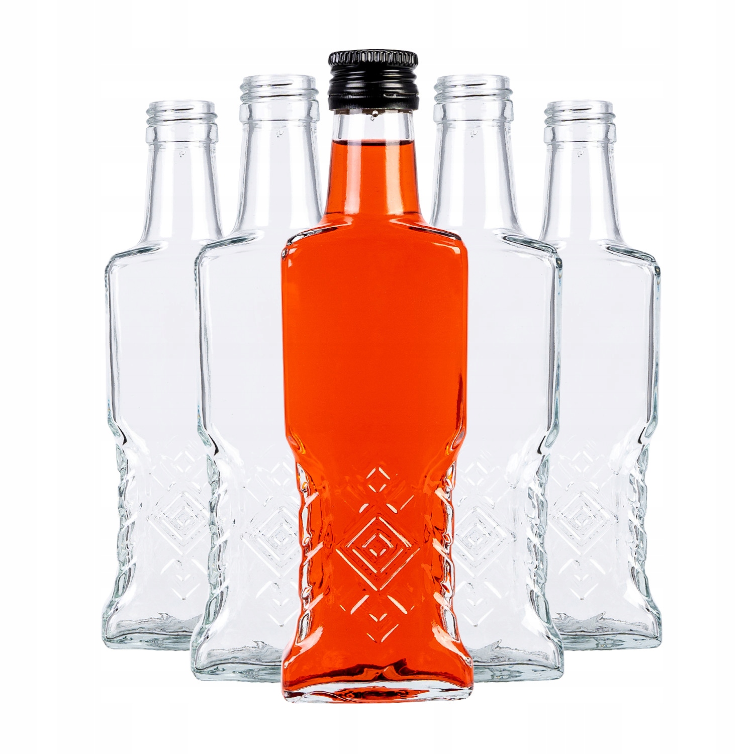 

5x Butelka Ukrainka 200 ml na Nalewki Wino Wódkę