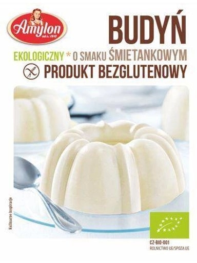 10 x Puding smetanový bezlepkový Bio 40 g