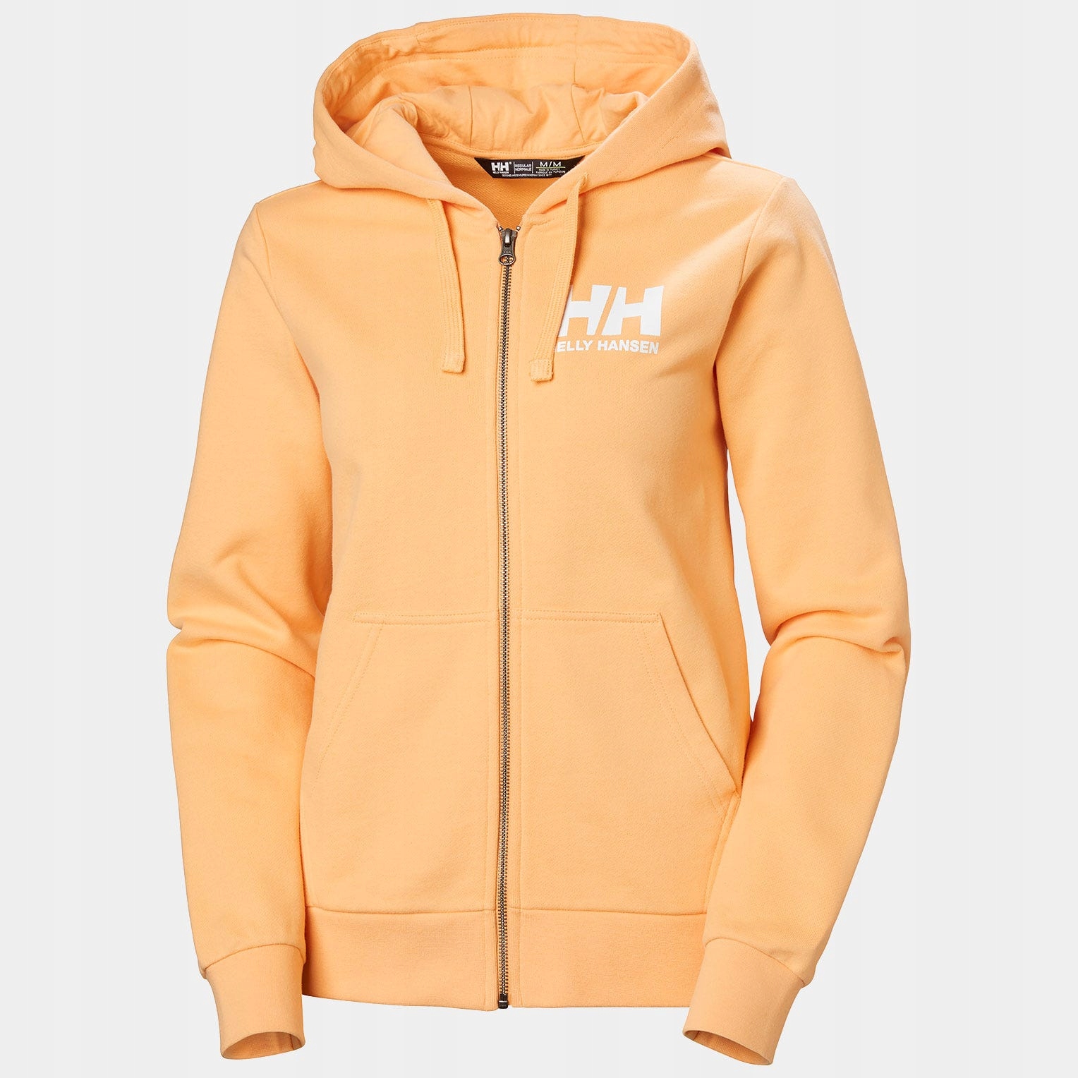 Mikina Hh Logo Full Zip Hoodie 2.0 Miami Peach 34461-316 vel.