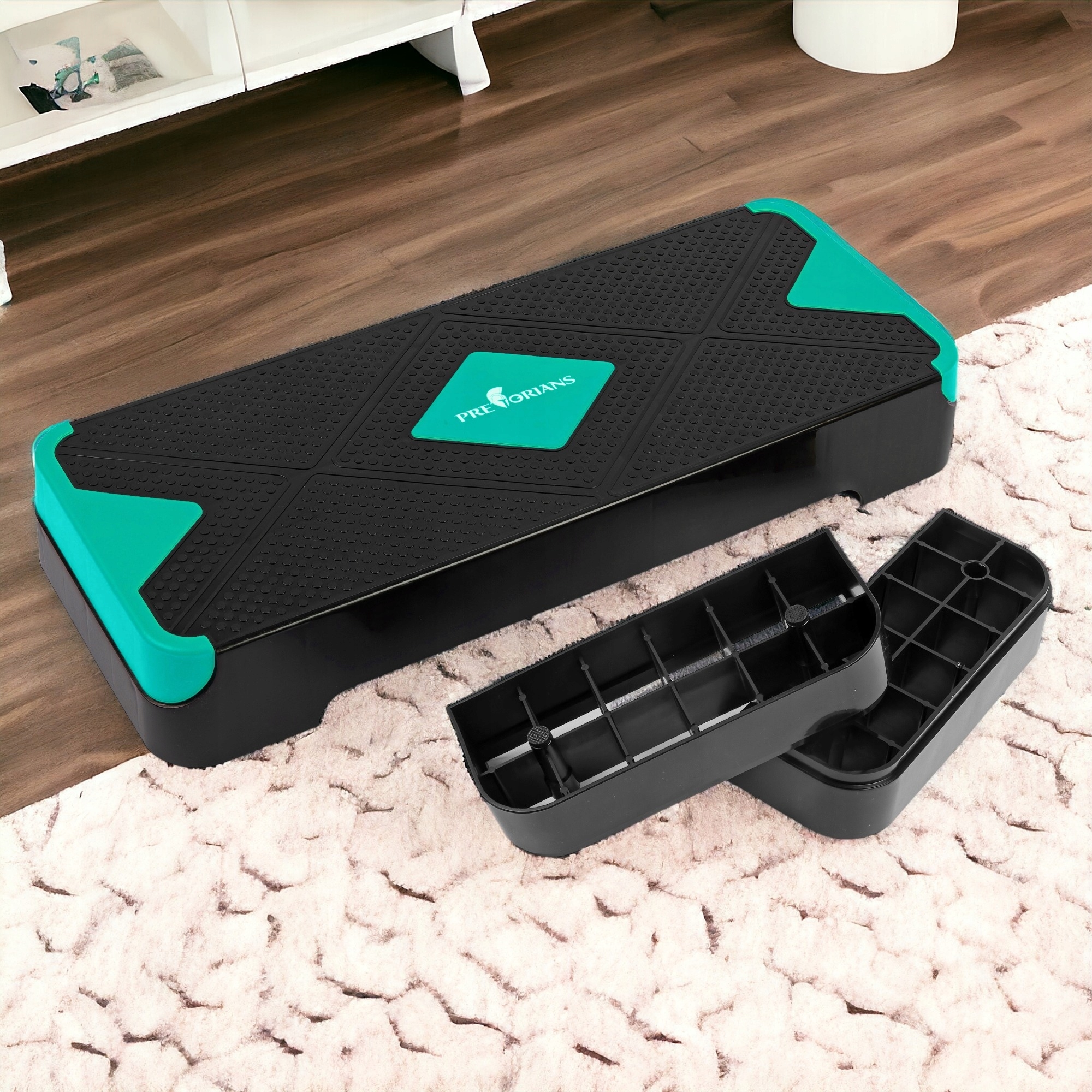 STEP DO ĆWICZEŃ AEROBIKU 3 STOPNIE CARDIO FITNESS ANTYPOŚLIZGOWY REGULOWANY Kod producenta AC3 STEP 3-STOPNIOWY MIĘTOWY