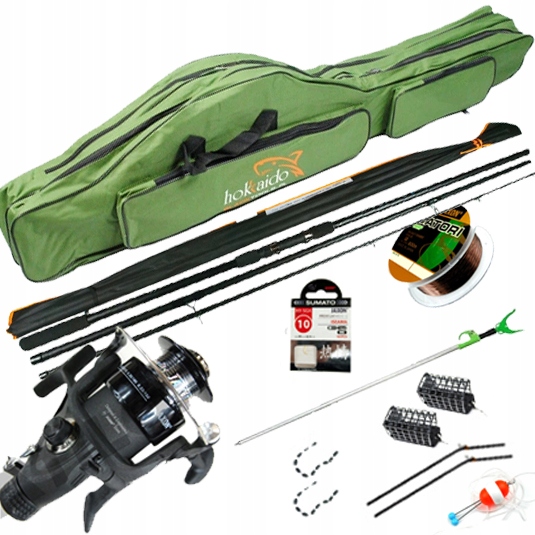 Rybářský set Karpiówka jaxon Kołowrotek Z29