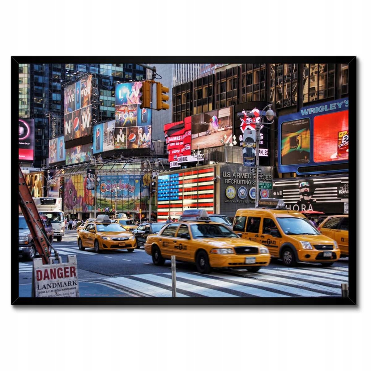 Plakáty v rámu 70x50 New York Yellow Cab