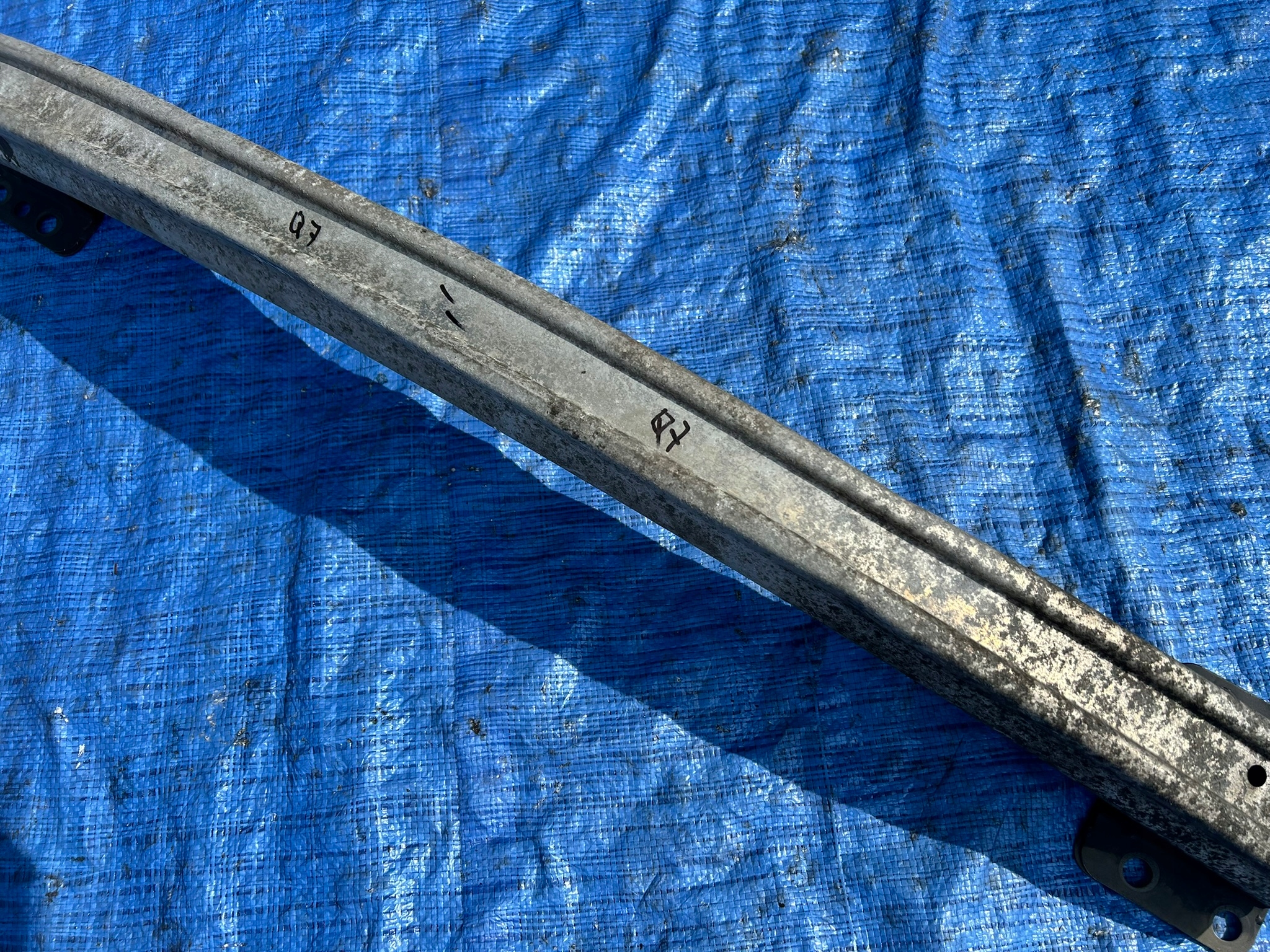 pillar bumper support rear part AUDI Q7 4L