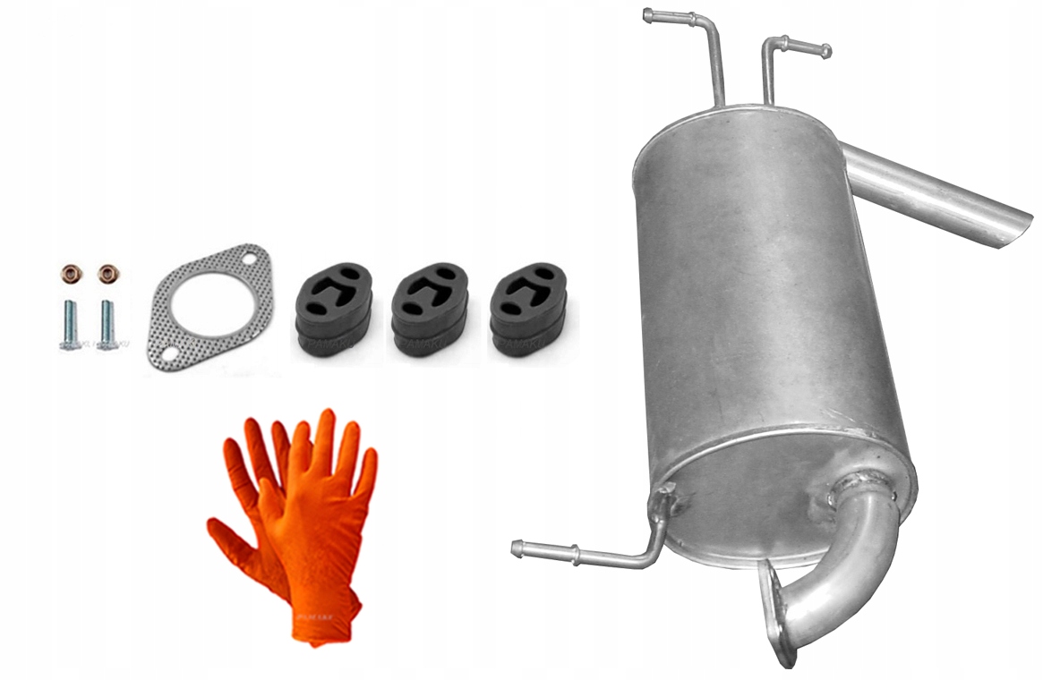 MITSUBISHI OUTLANDER 2.0 2.4 04-06 TŁUMIK KOŃCOWY