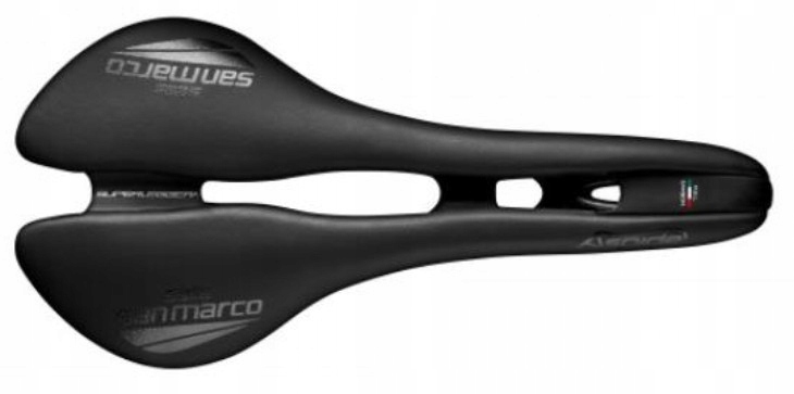 Sedlo San Marco Aspide Superleggera Wide Open černé