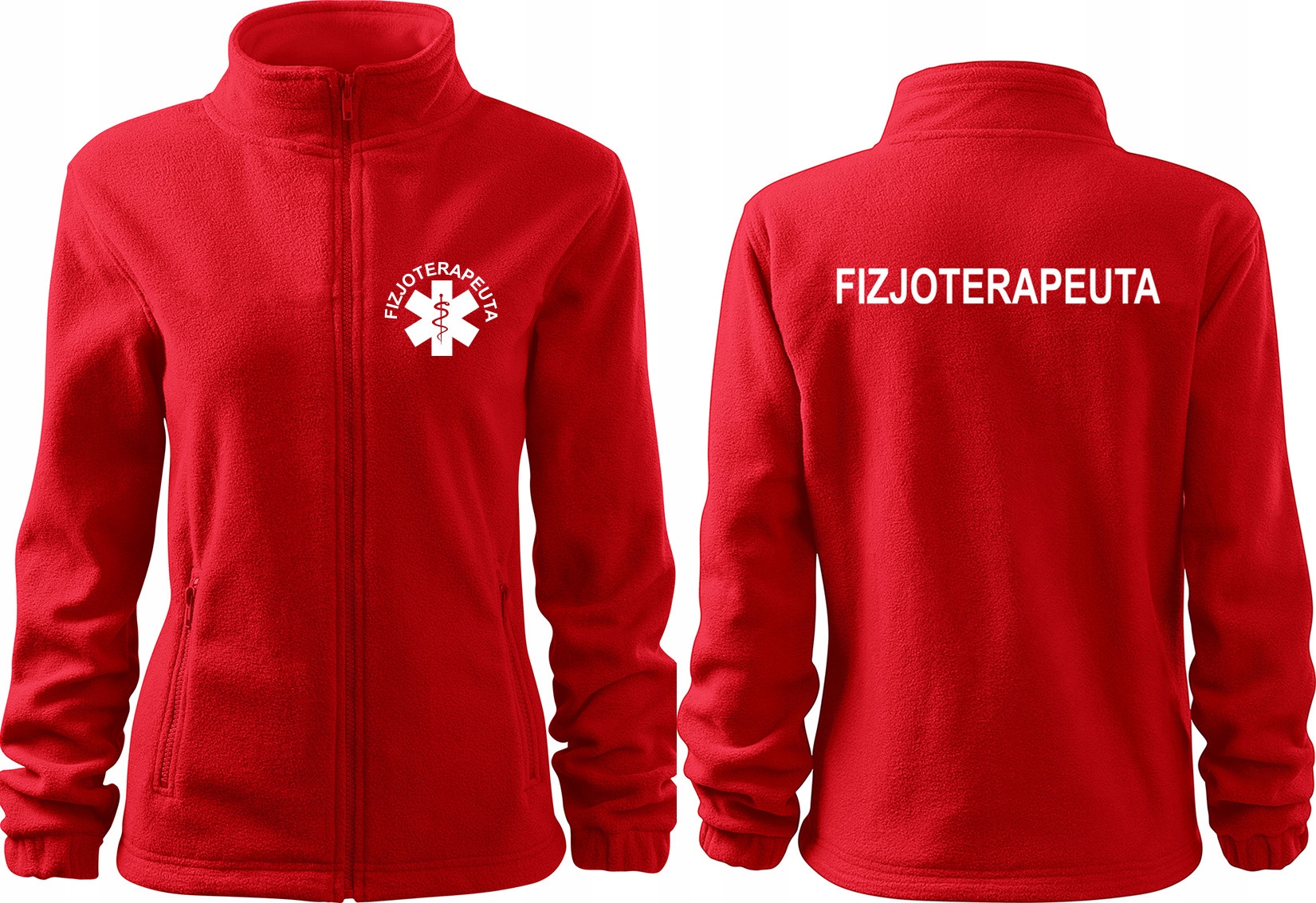 

Polar medyczny Haft Fizjoterapeuta damski L czer