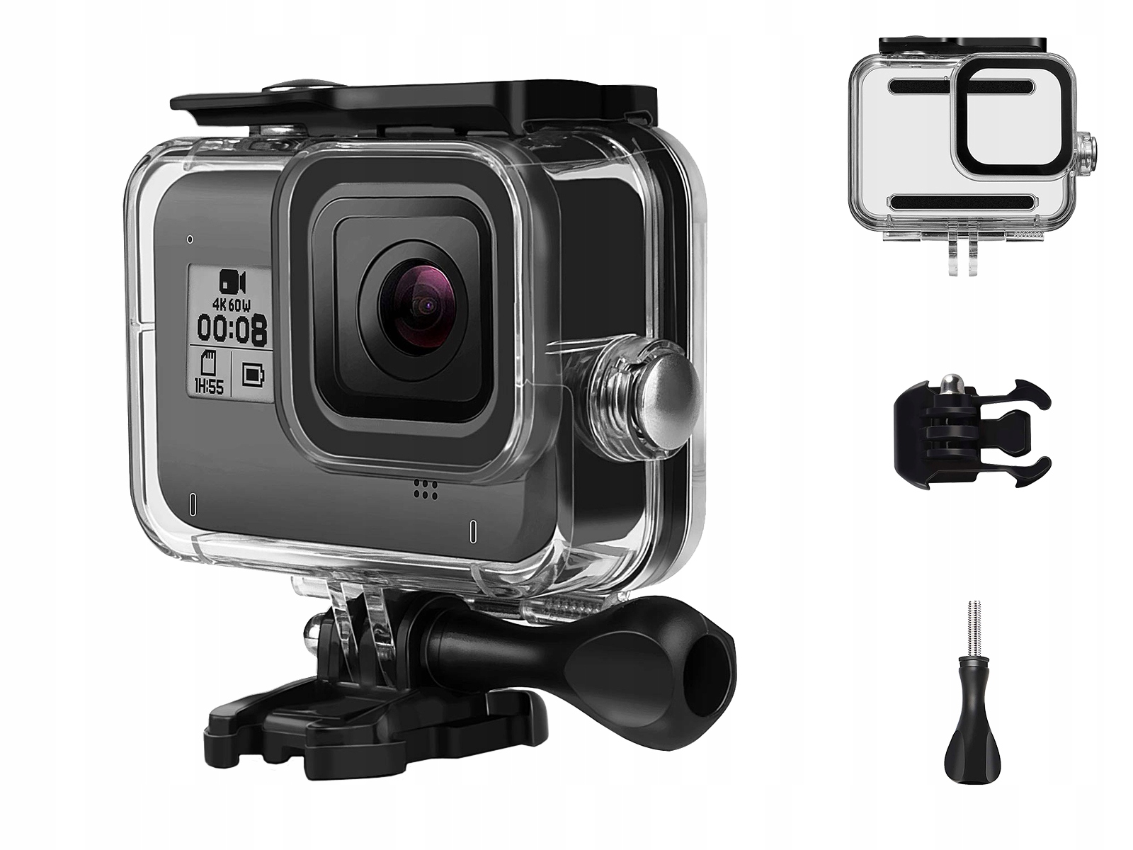 

Waterproof Etui Wodoodporne IP68 Do Gopro Hero 8