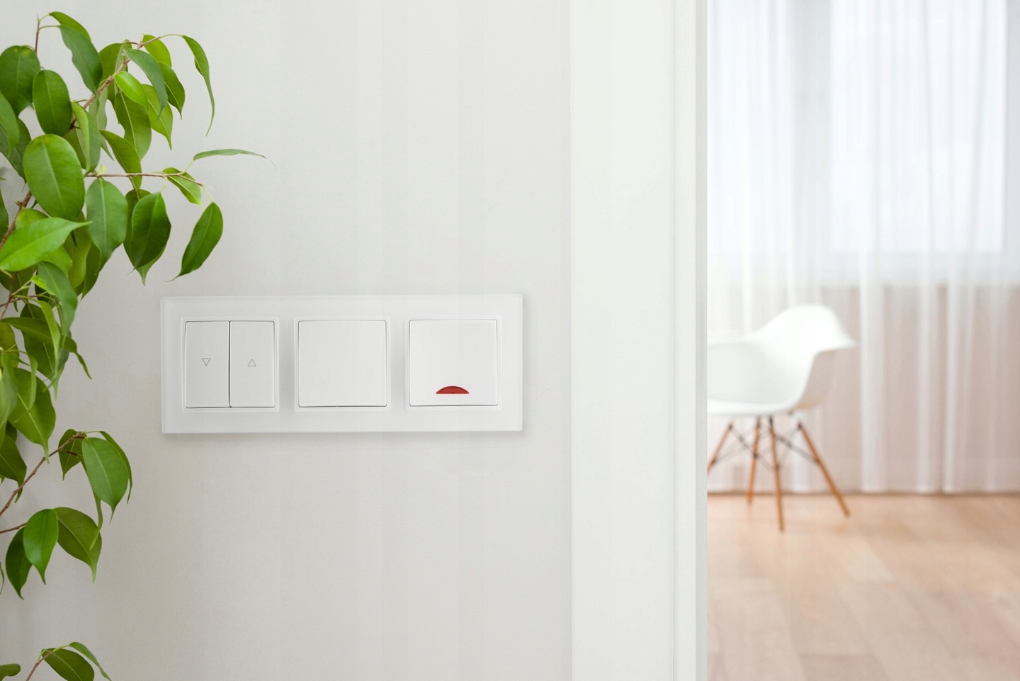 Wyłącznik przełącznik schodowy MODERN biały Rodzaj produktu wyłącznik schodowy