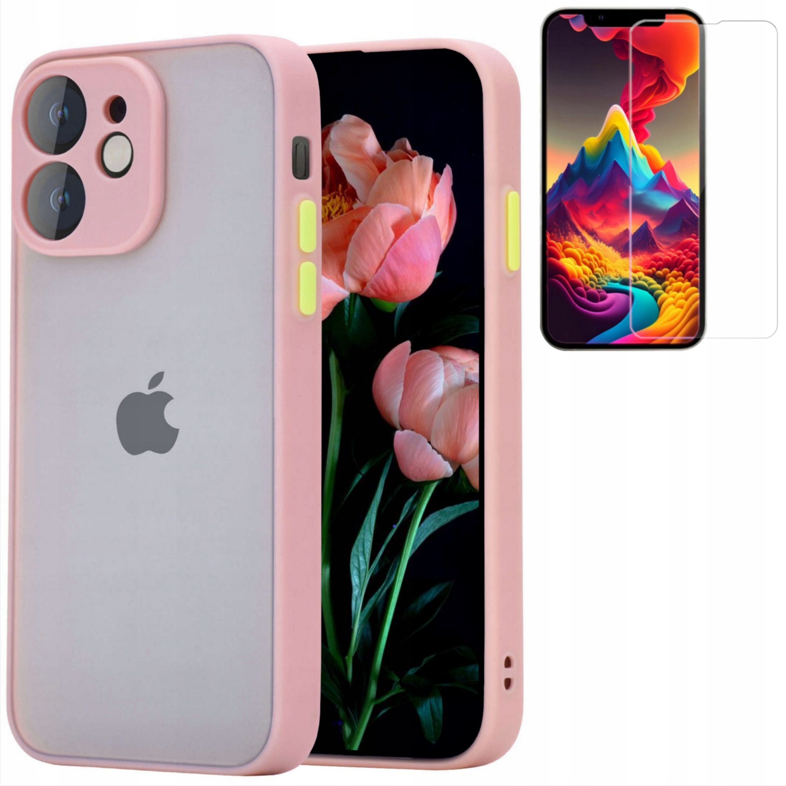 

Etui Do Iphone 12 Mini Ochrona Obiektywu Różowy
