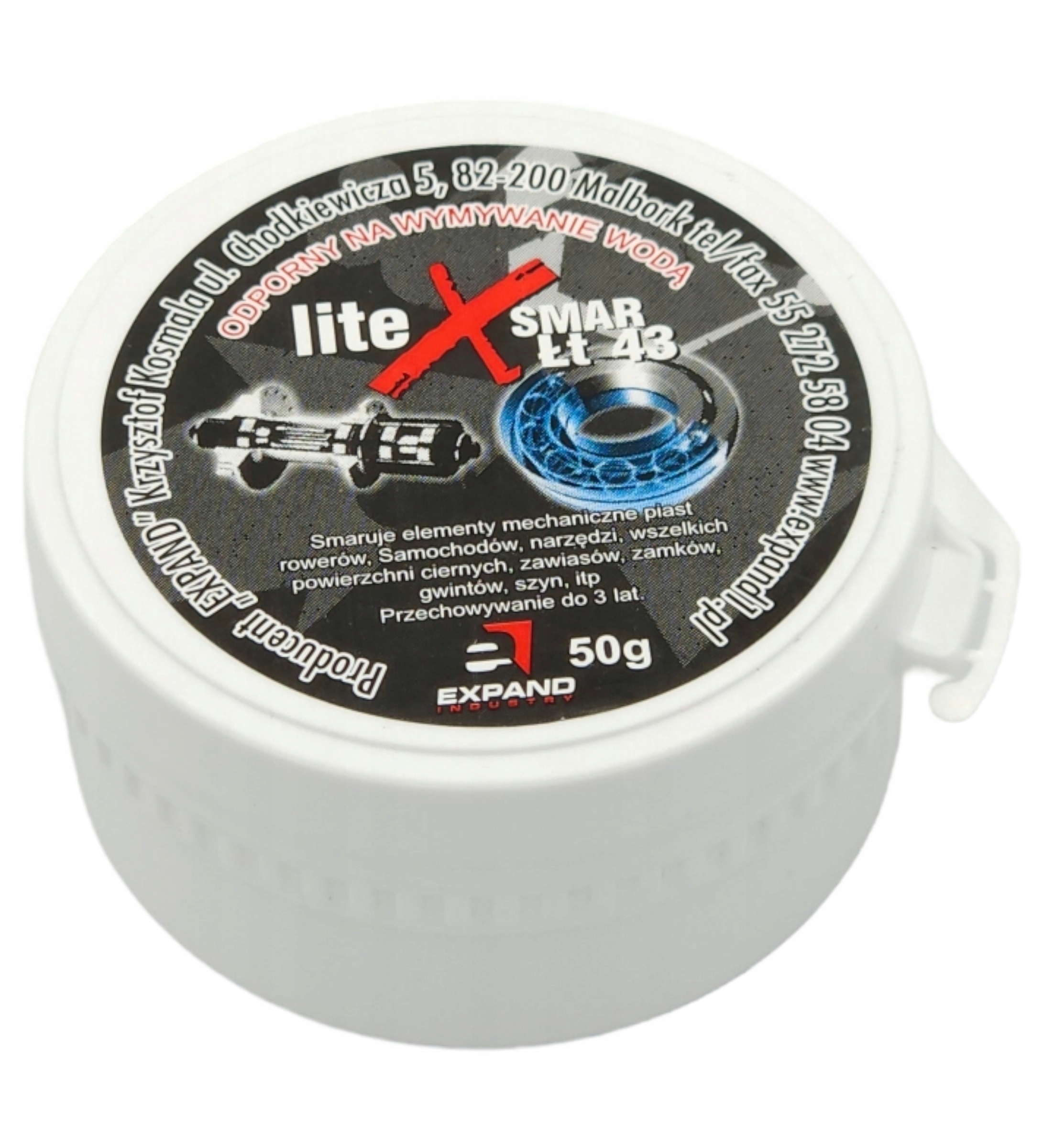 

Smar Expand Łt 43 uniwersalny do łożysk 50g