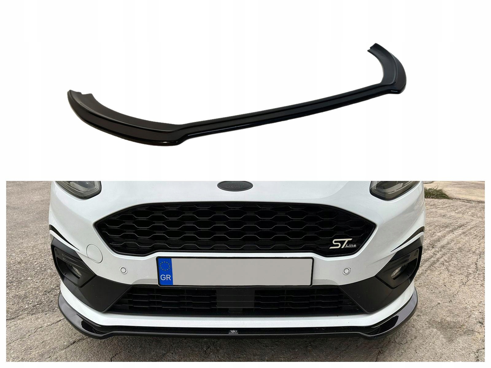 Kryt předního nárazníku difuzér pro Ford Fiesta MK7 VIII 2017-2022 Hb