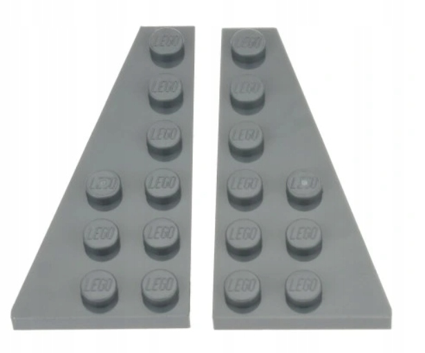 

Lego 54384 54383 Płytka 6x3 szara ciemna (3g)