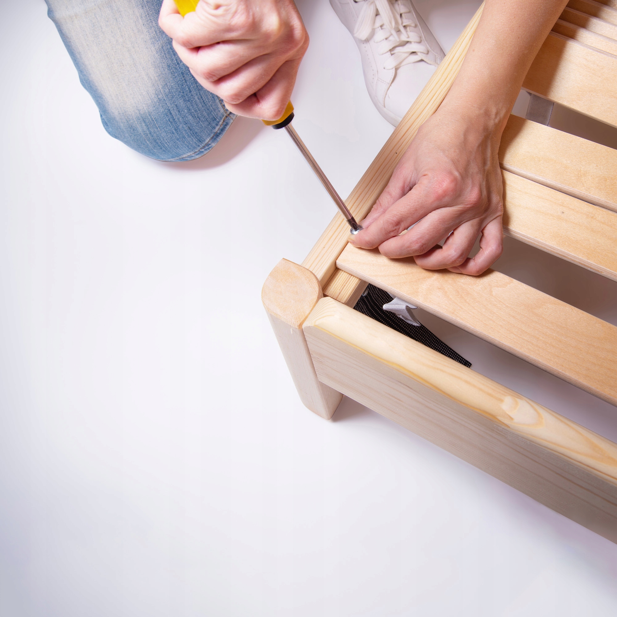 STELAŻ WKŁAD DO ŁÓŻKA 160X200 POD MATERAC Regulacja bez regulacji