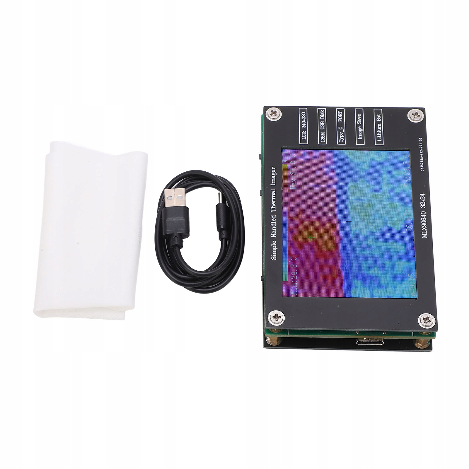 Termovízna Kamera Infračervená LCD 320x240 Termovízia -40 +300°C