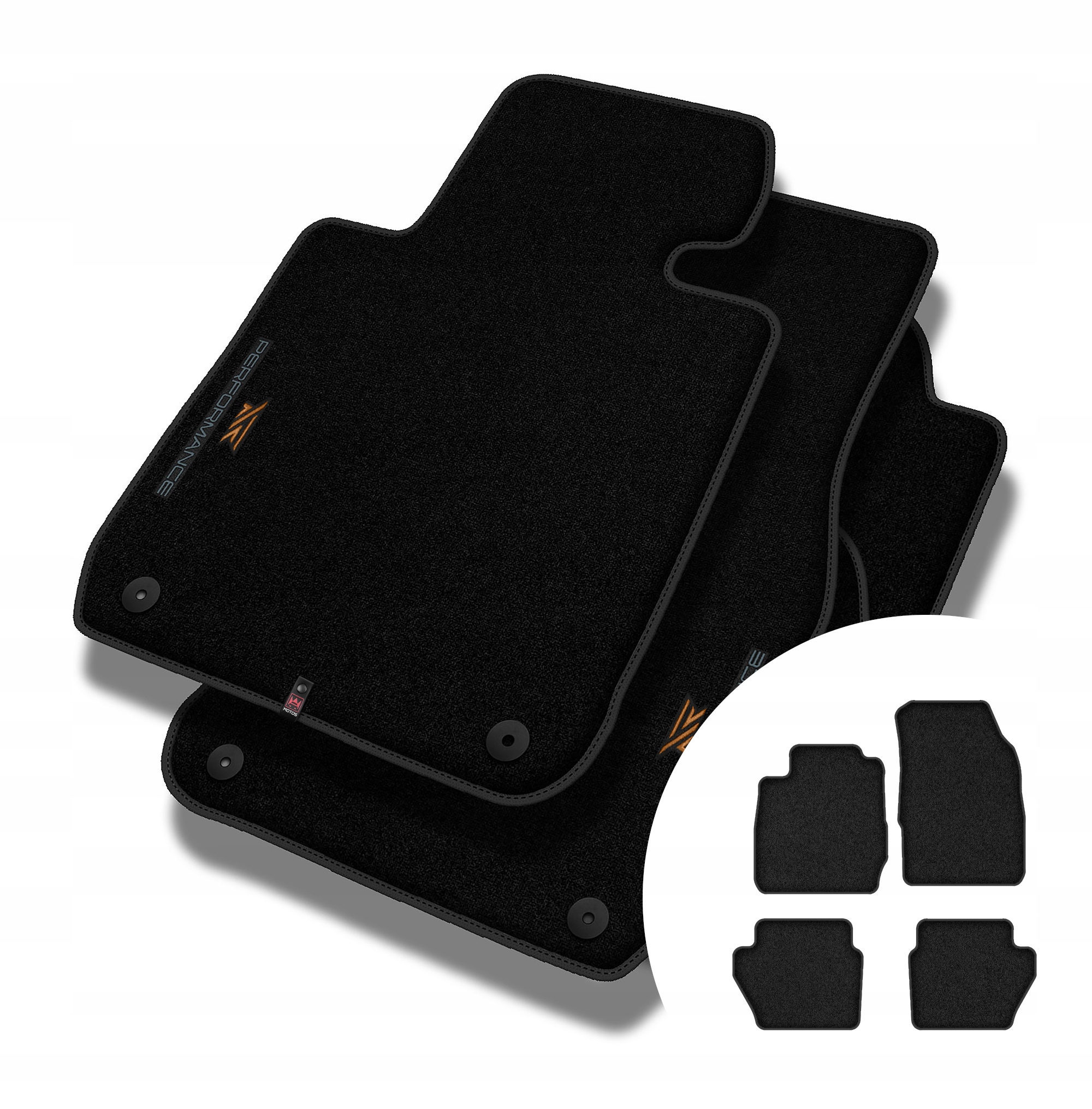 Velúrové koberčeky Performance Premium pre Ford Fiesta VI 2008-2012