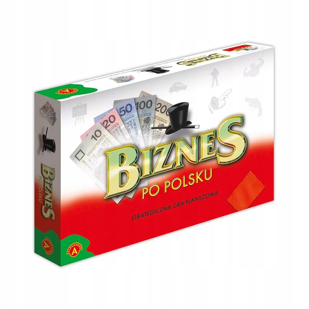 Biznes Po Polsku Strategiczna gra planszowa Wiek 7+