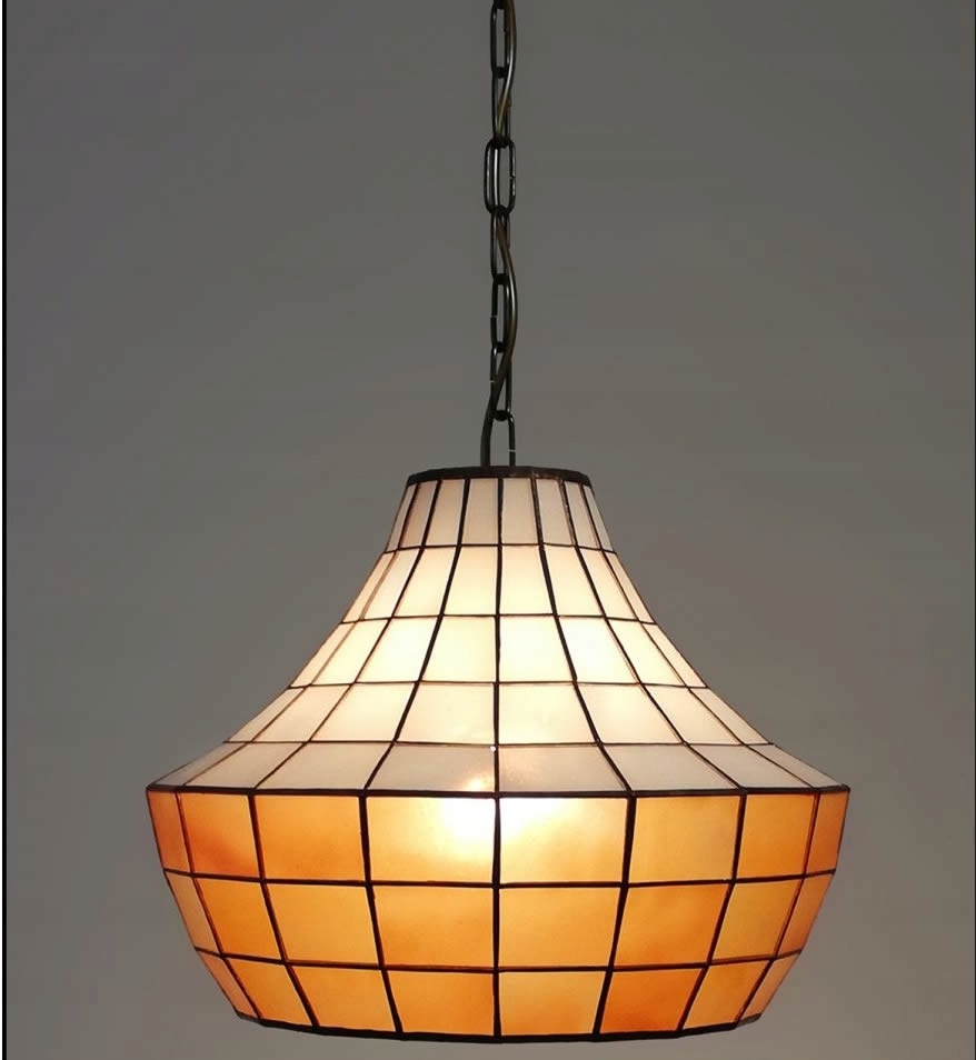 Lampa luster závesný vitráž Arcus 30 cm