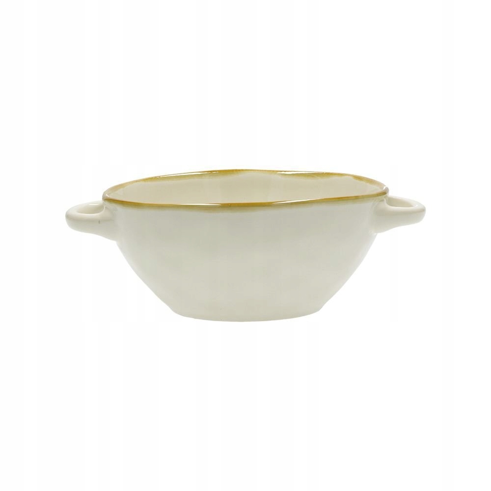 Sada 4 misiek na polievku 600 ml Concerto Avorio Rose&Tulipani