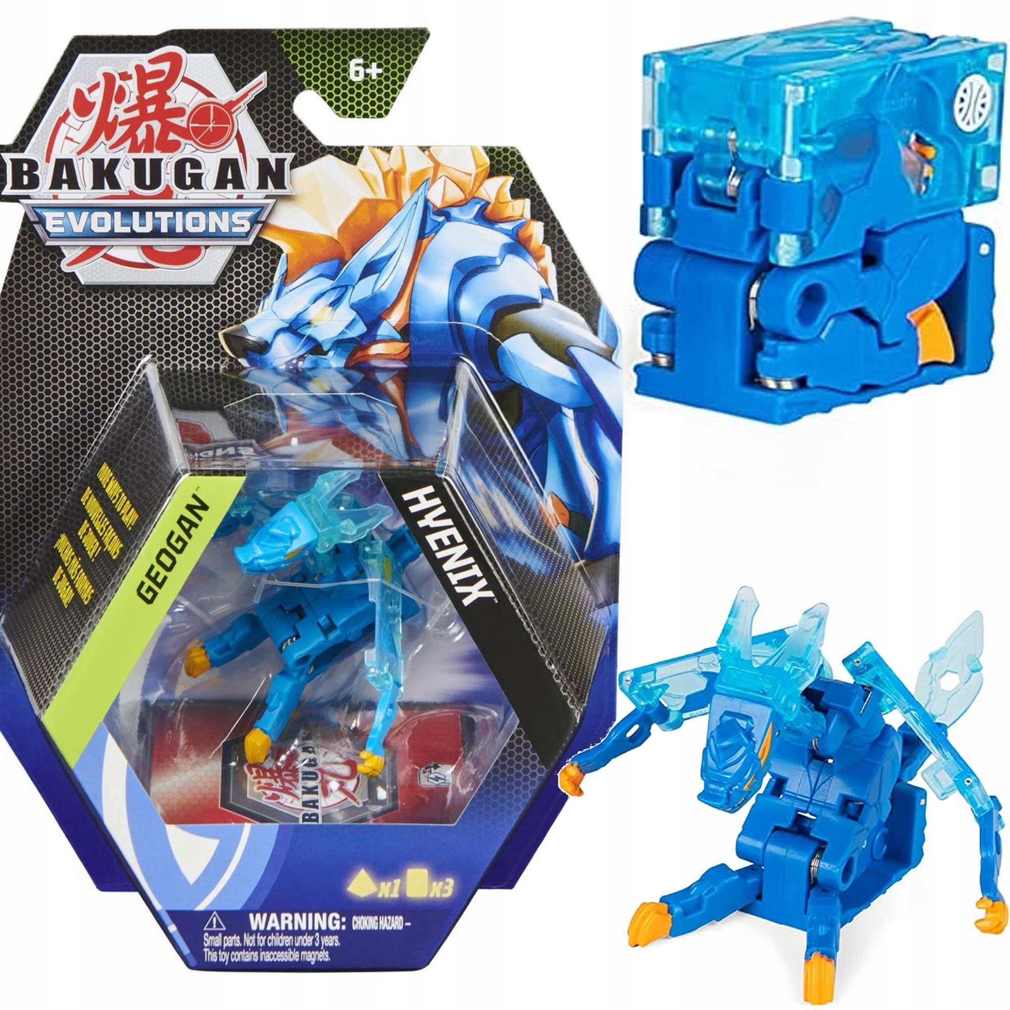 

Bakugan Evolutions Geogan Aquos Hyenix Figurka