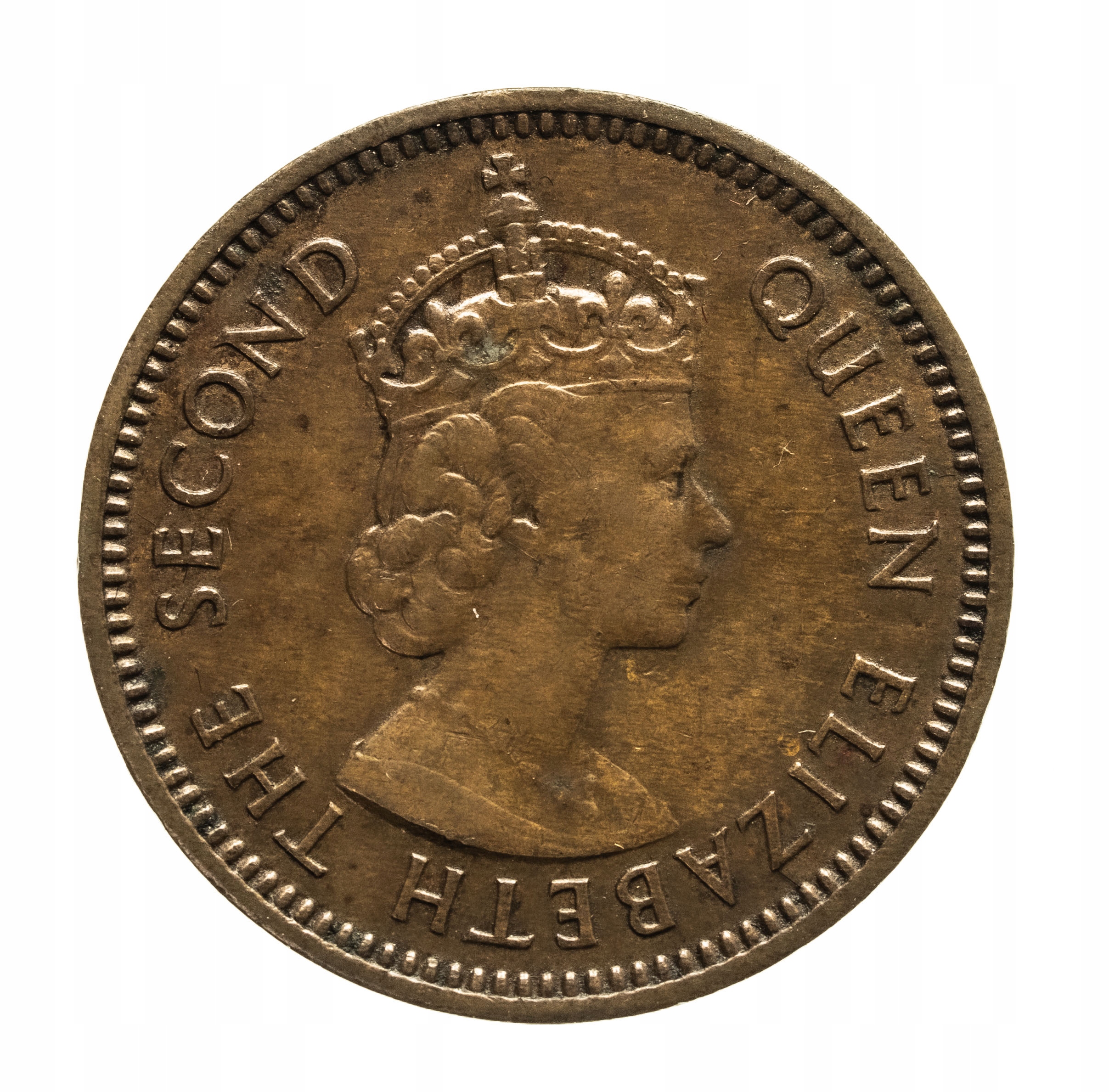 Cypr, Elżbieta II, 3 mile, 1955 rok.