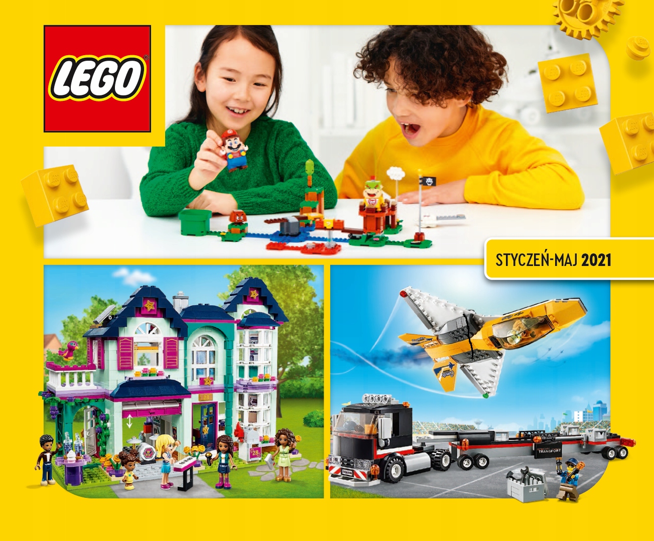 LEGO KATALOG STYCZEŃ - MAJ 2021 NOWY POLSKI