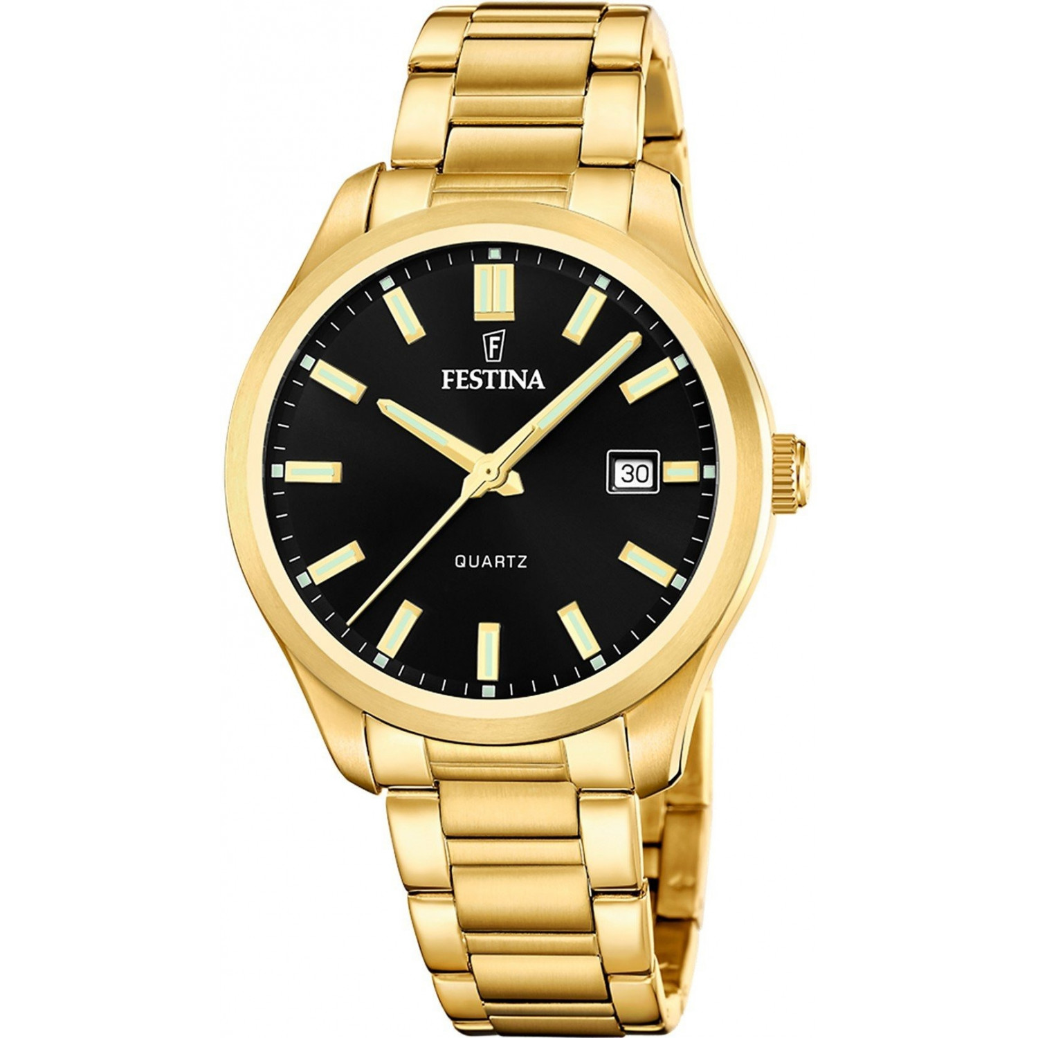 Pánské Hodinky Festina F20740-3 zlaté