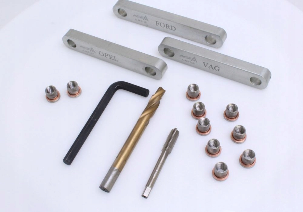 ZESTAW DO REGENERACJI GWINTÓW WUKŁAD HAMULCOWY Marka Asta