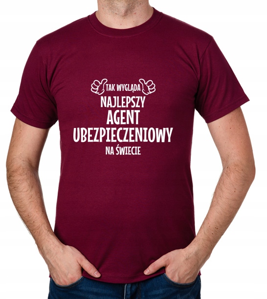 

koszulka Najlepszy Agent Ubezpieczeniowy prezent