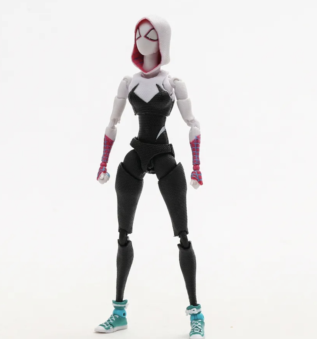 Figurka Spiderman Spider-Verse Spider-Gwen SpiderGwen je pohyblivá