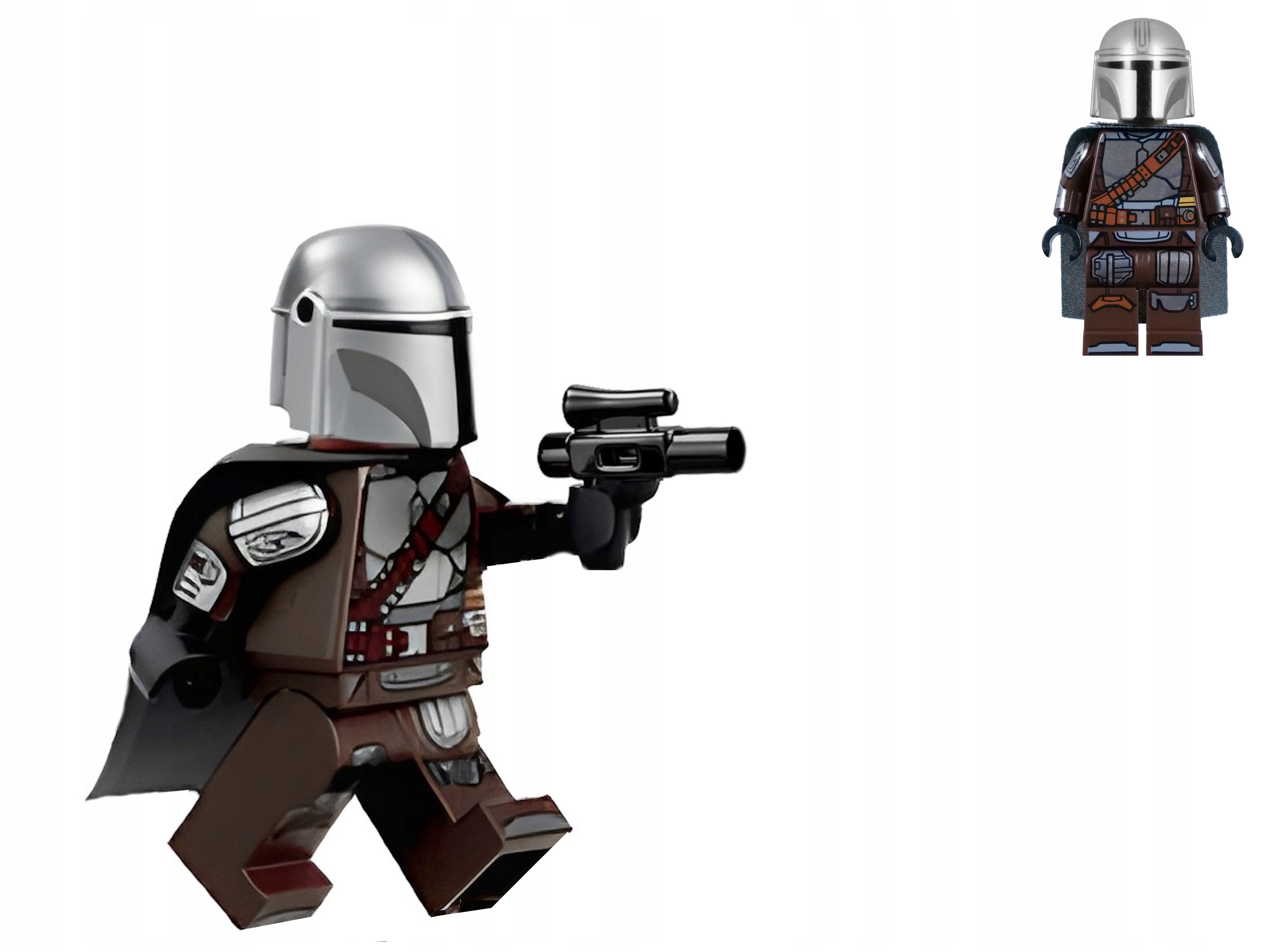 Lego Star Wars- Mandalorian Din Djarin 'Mando'+ blaster sw1528 75459