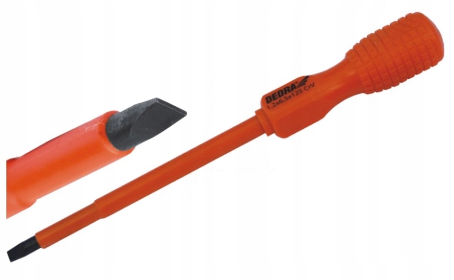 

Wkrętak elektrotechniczny płaski Dedra 064A1 3mm