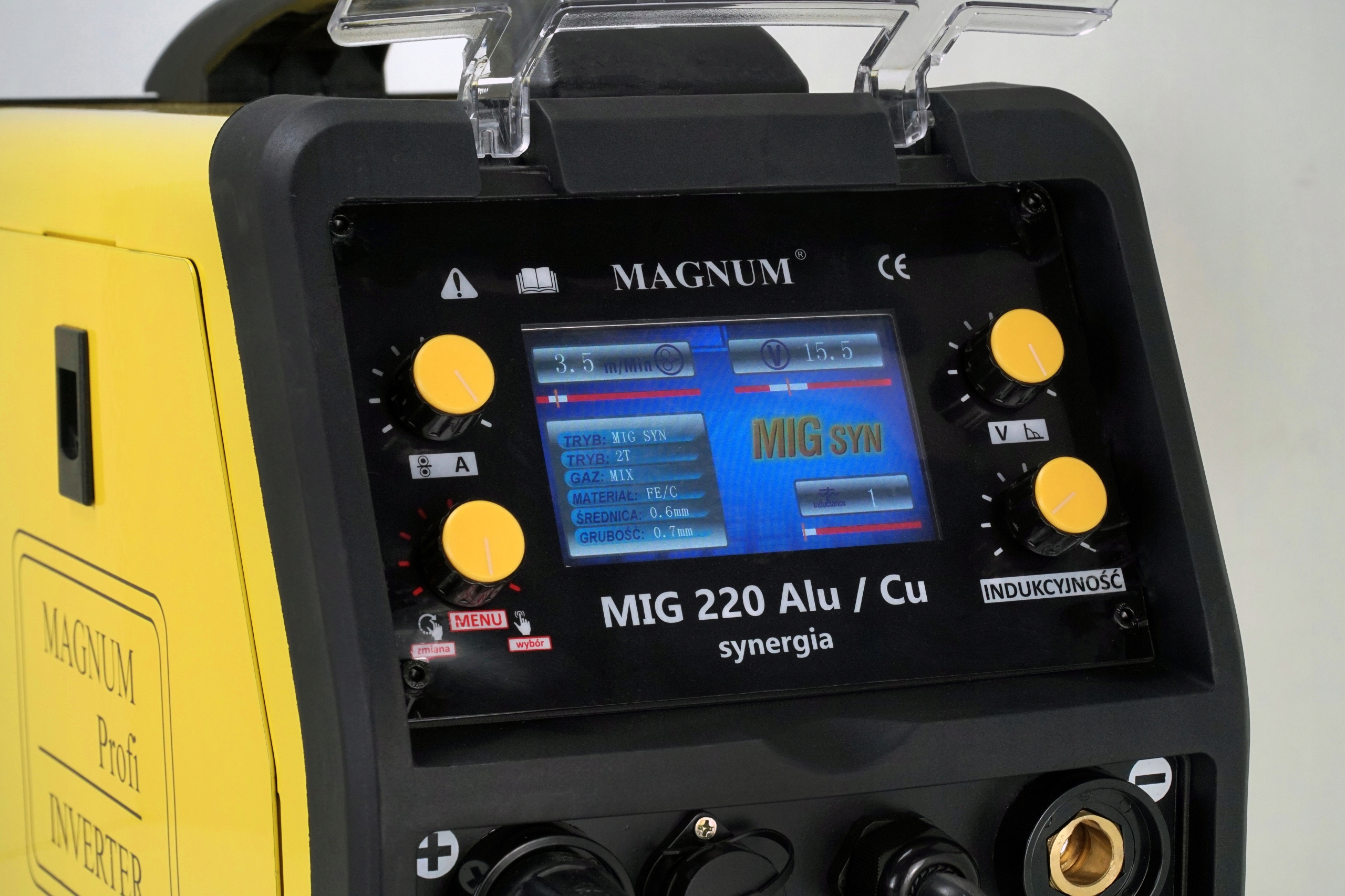 Spawarka MIG Magnum MIGOMAT MIG 220 MMA TIG Model Magnum MIG 220 MAG ALU SYNERGIA