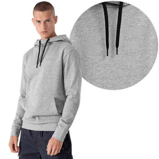 

Bluza Dresowa Męska Z Kapturem 4F BLM352-27M R.l