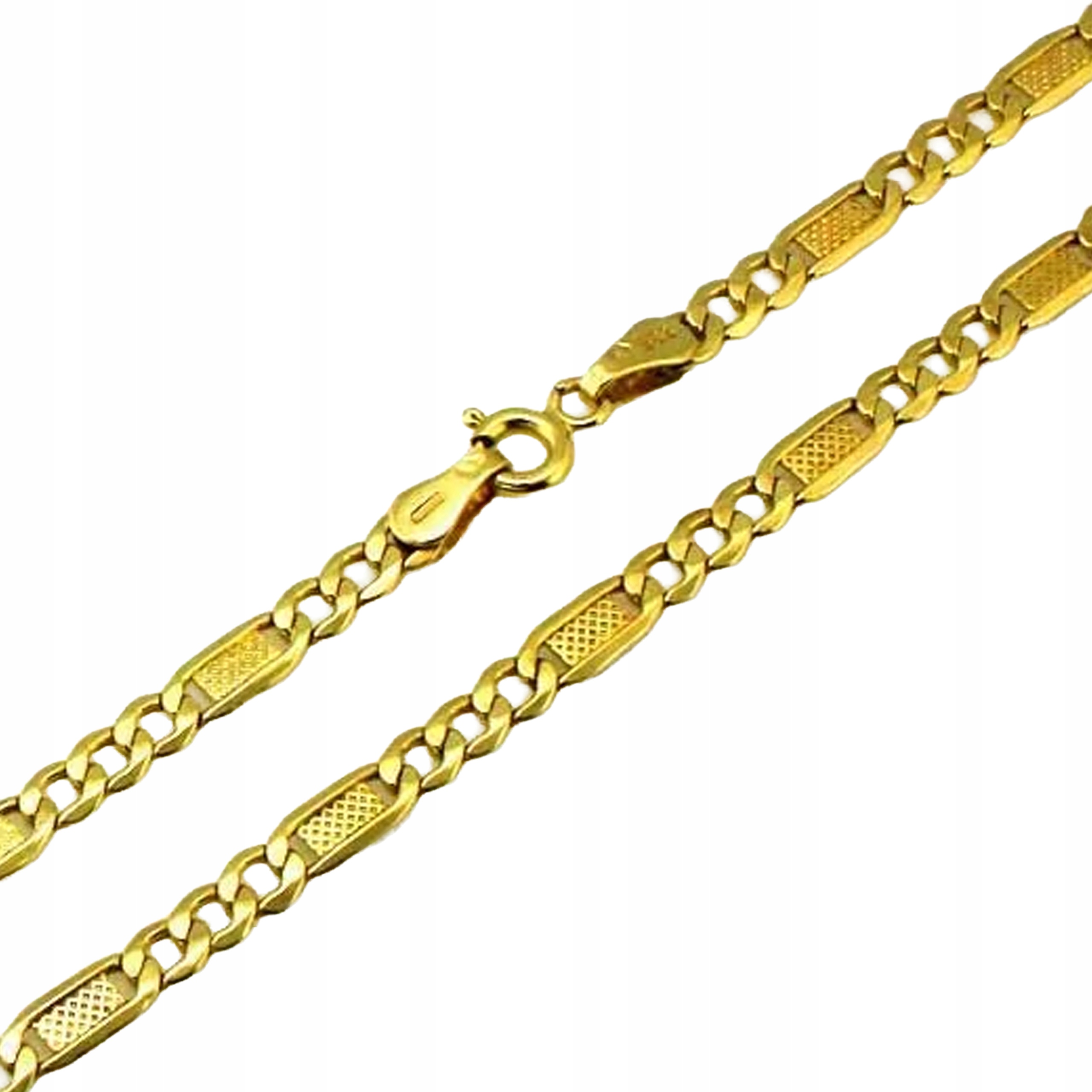 Řetízek Figaro 585 14k Žluté zlato lesklý 6.10g jako Dárek