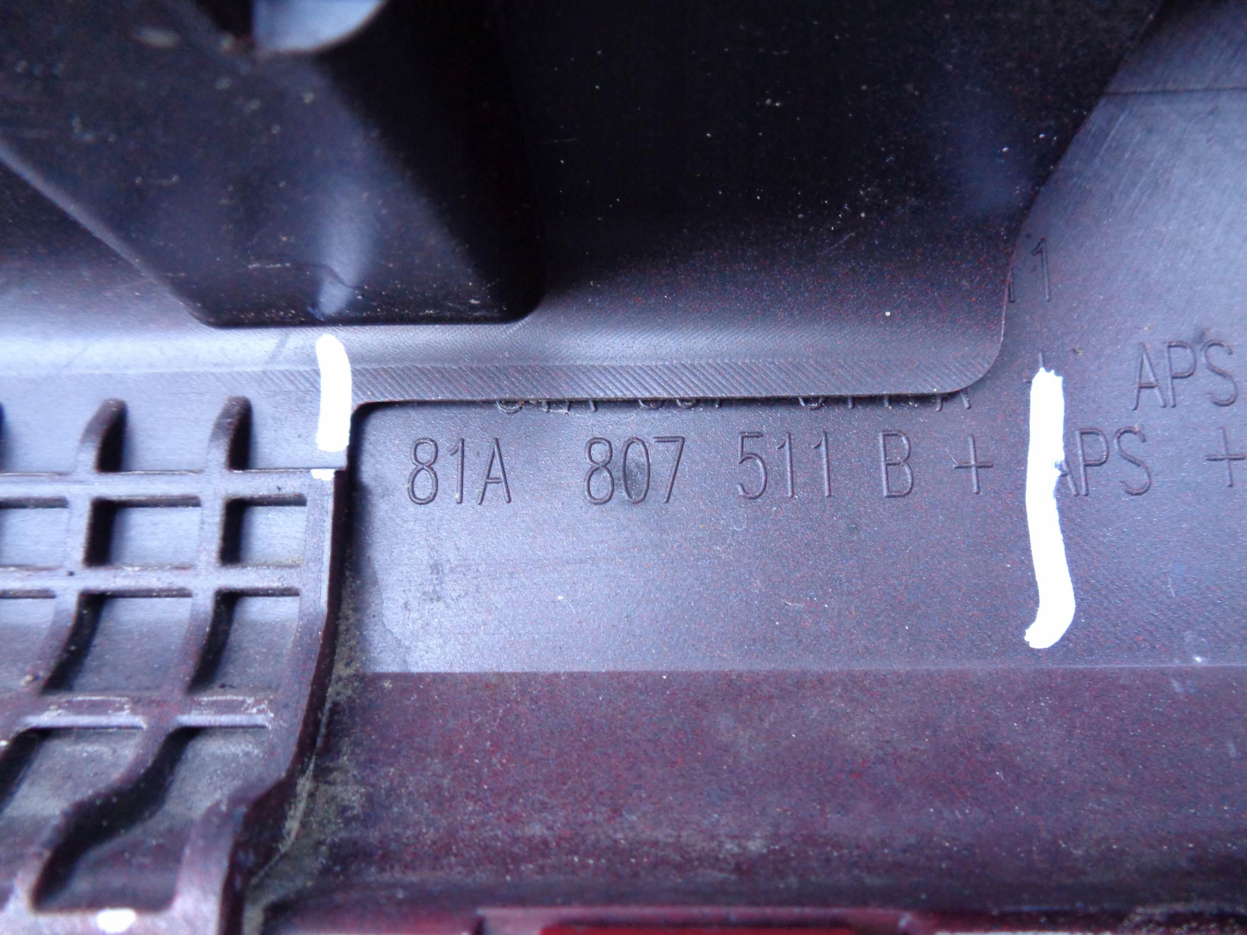 bumper rear AUDI Q2 81A 16- S-LINE NR 40540