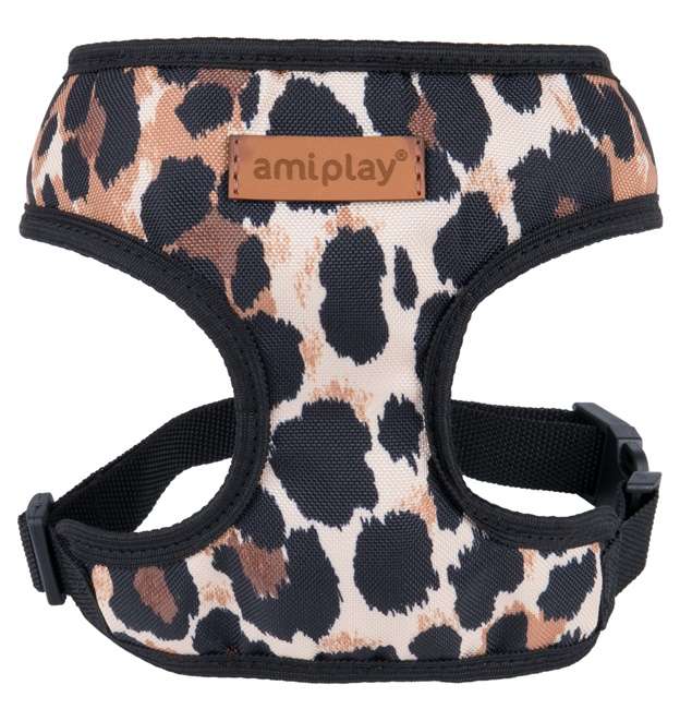 

Szelki psa małe chihuahua safari panterka Xs