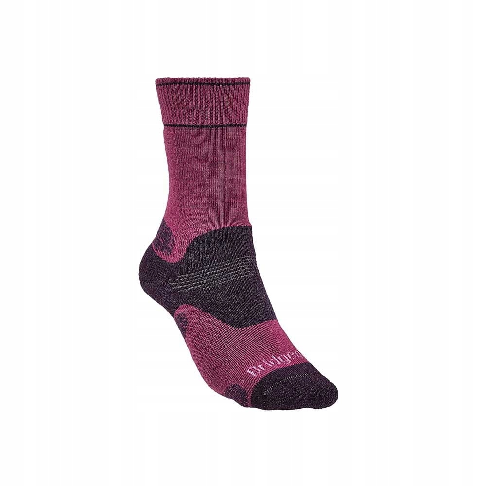 Skarpety Bridgedale Hike Midweight Merino E berry plum L 41-43