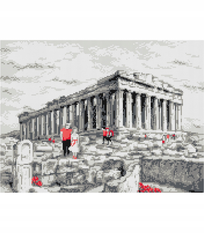 Set Ariadna kanva mulina vyšívací jehla 30x40 8048