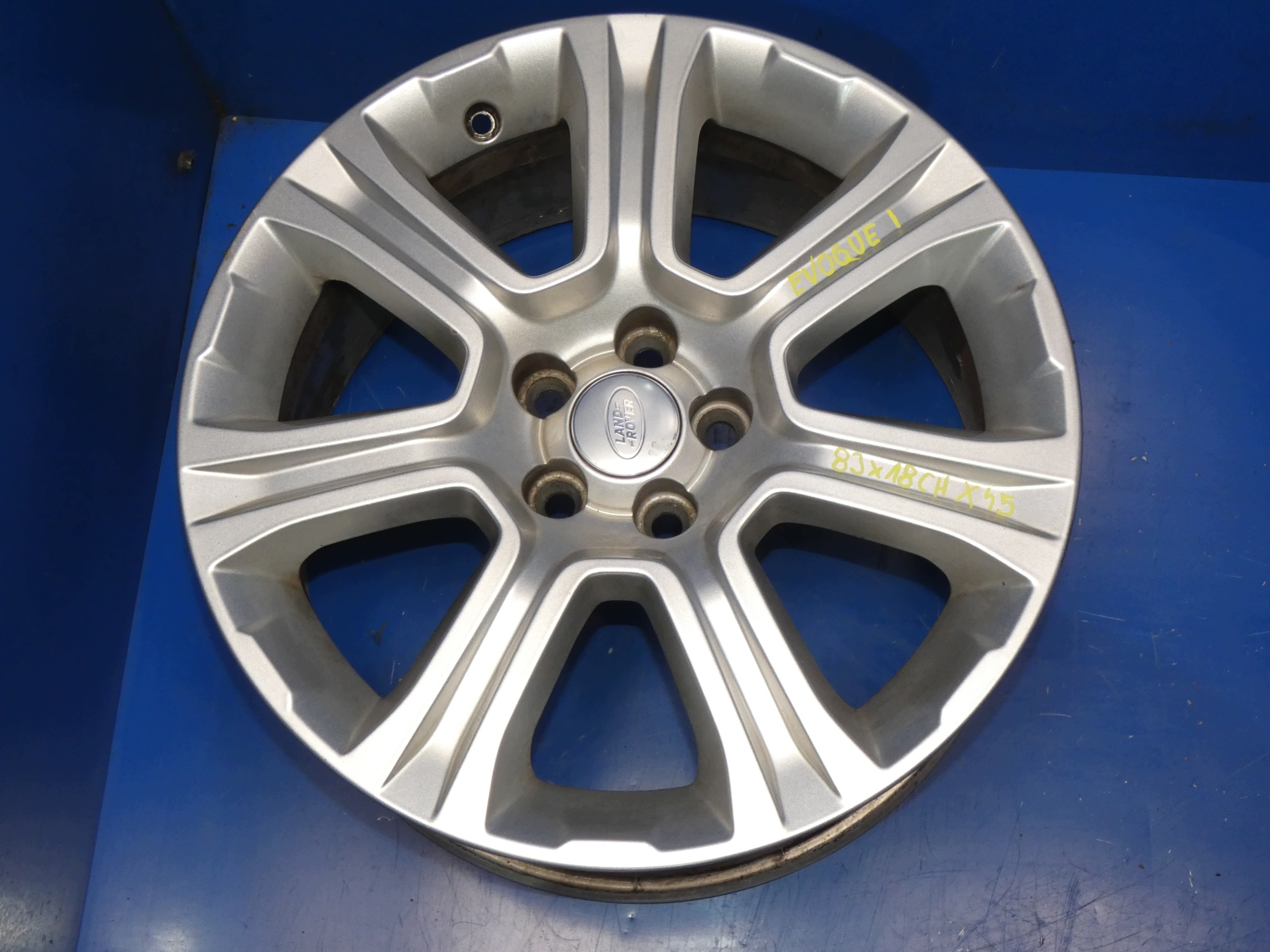 RANGE ROVER EVOQUE I L538 felnik ALUMINIOWE 18" R18 KOMPLET