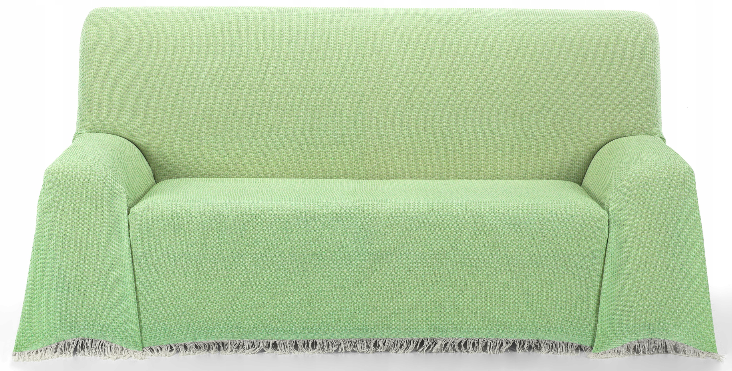 

Narzuta 180X260 Zielona Wersalkę Kanapę Bawełna