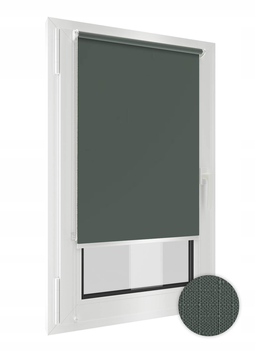 

Nowoczesne Rolety Bezinwazyjne 63x150 szary