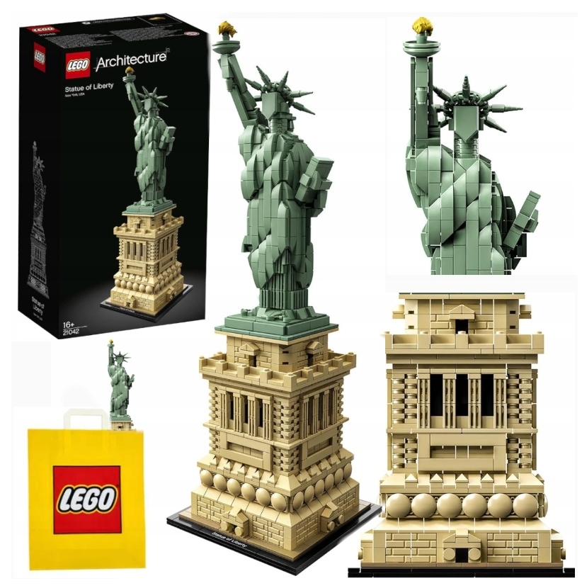 Lego Architecture Statua Wolnosci Klocki Duzy Posag Rzezba