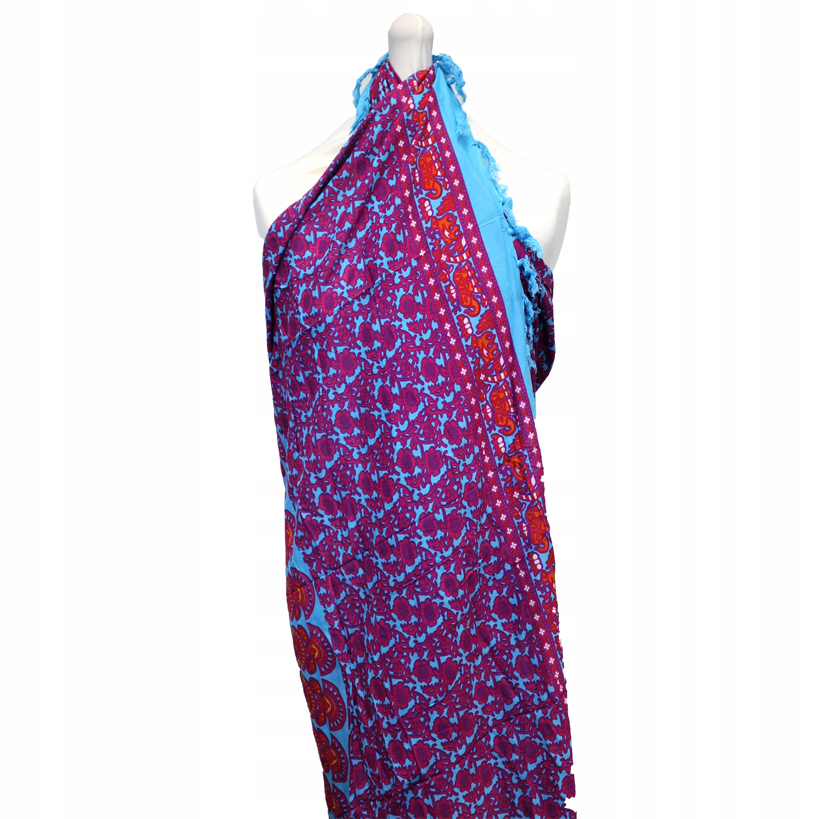 

Sarong Mandala Fioletowo-niebiesko-zielony