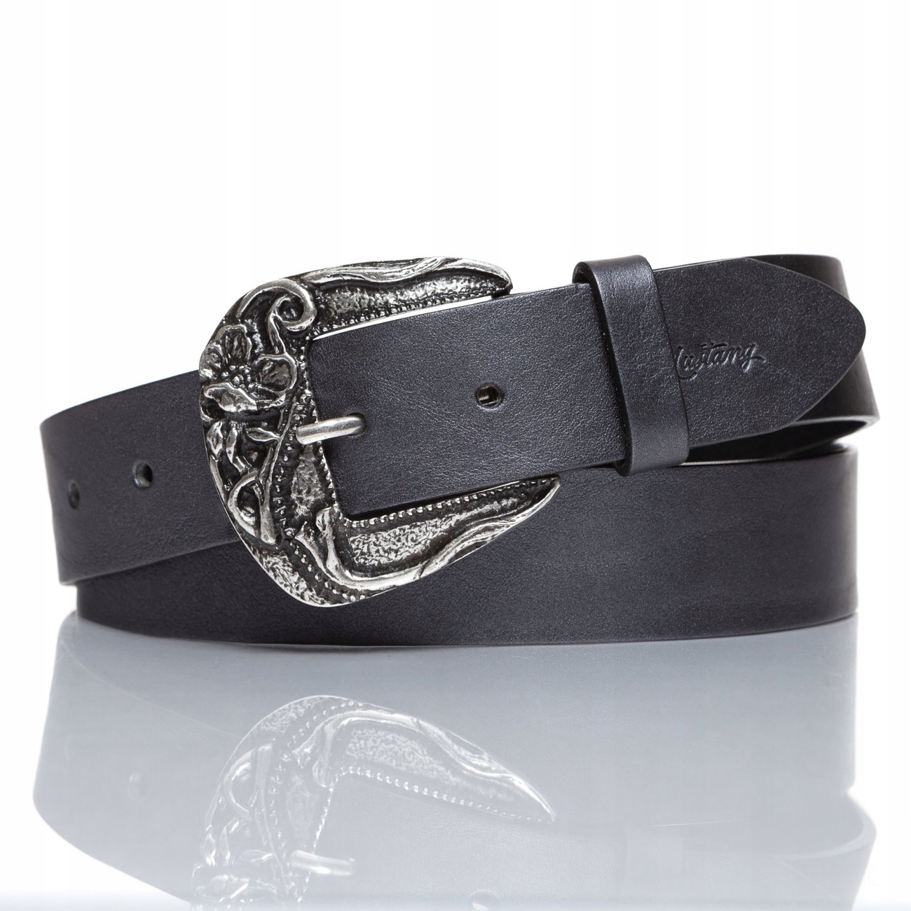 

Mustang Belt Damski Pasek Skórzany Klasyczny 100