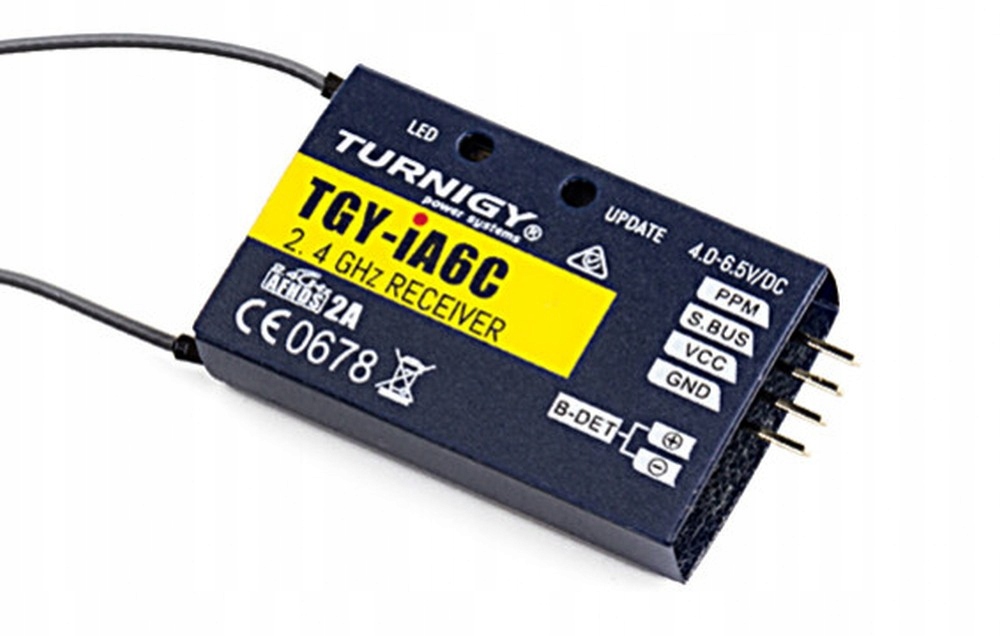 ODBIORNIK DO TURNIGY 9X FLYSKY iA6C 2.4G AFHDS 2A