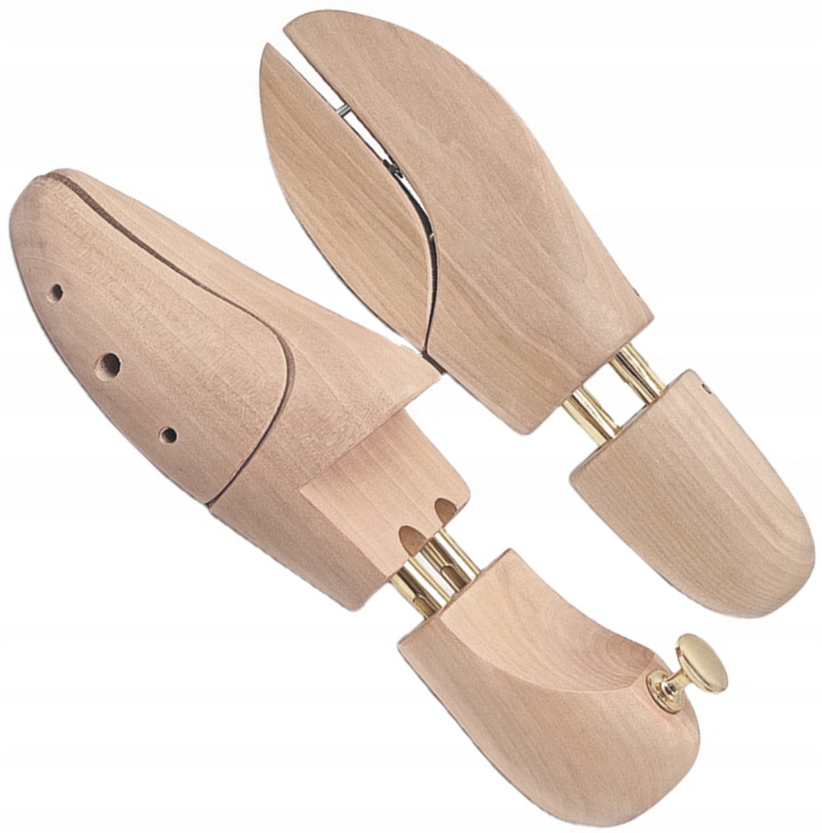 PRAWIDŁO DO ROZCIĄGANIA BUTÓW REGULOWANE UNIWERSALNE 39-40 2 SZTUKI AG664C Materiał drewno